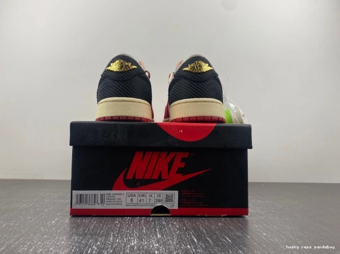 Rep Husky Low 1 Jordan FN0432-017 Air OG Room x Home Trophy 0809